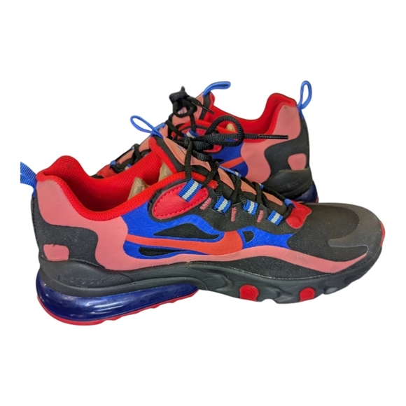 Nike Air Max 270 React GS "Sunset Pulse" Sz 6.5Y / 8 wmn - Picture 2 of 10